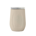 Sand Stemless Wine Glass