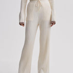 Simeon Wide Rib Knit Trouser