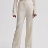 Simeon Wide Rib Knit Trouser
