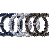 Midnight Skinny Scrunchies