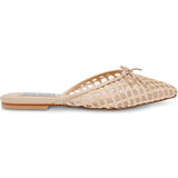 Birdee Raffia Mule Flat