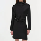 Harpor Long Sleeve Dress Black