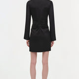 Harpor Long Sleeve Dress Black