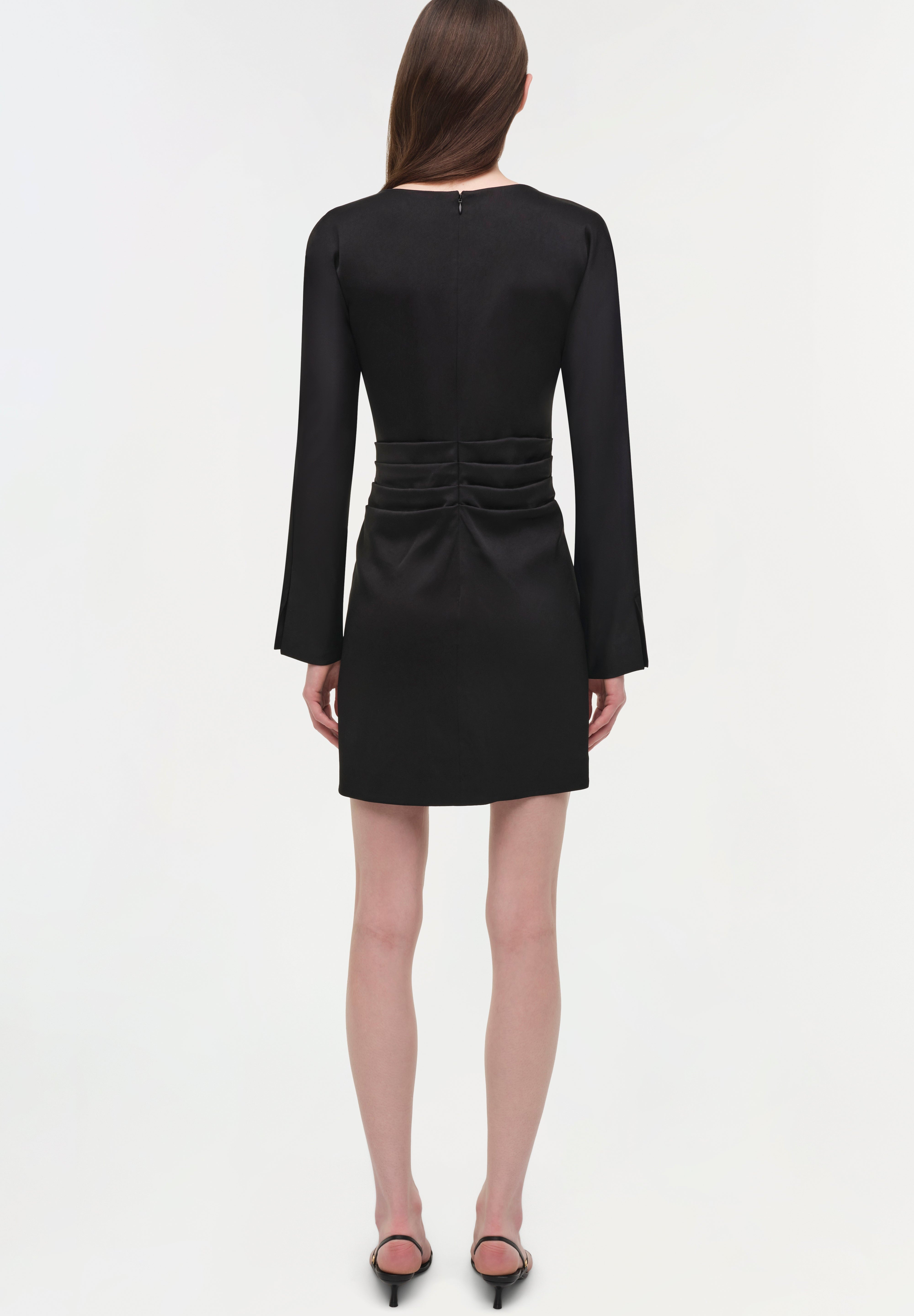 Harpor Long Sleeve Dress Black
