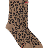 The Half Step Crew Sock Tracker Leapord