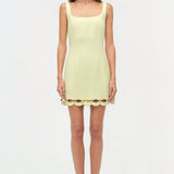 Lindley Studded Linen Midi Dress