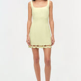 Lindley Studded Linen Midi Dress