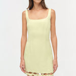 Lindley Studded Linen Midi Dress