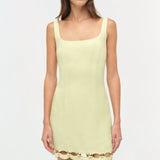 Lindley Studded Linen Midi Dress