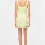 Lindley Studded Linen Midi Dress