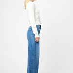 Lurex Tweed Knit Cardigan Classic Cream Gold