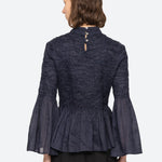 Imogen Solid Top Navy