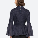 Imogen Solid Top Navy