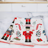 Nutcracker Cotton Linen Tea Towel