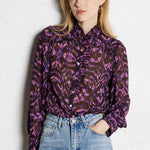 Lyric Button Up Top
