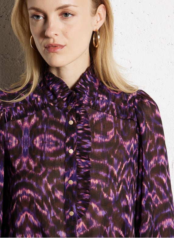 Lyric Button Up Top