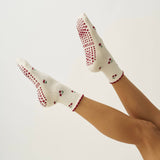 Little Cherry Petal Grip Pilates Socks