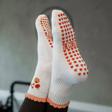 TCC Fall Apple, Pumpkin, Leaves | Pilates & Barre Grippy Socks