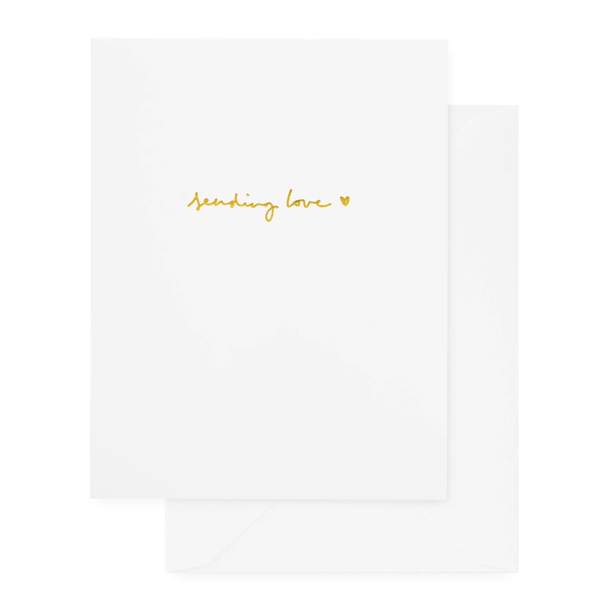 Sugar Paper Sending Love Card