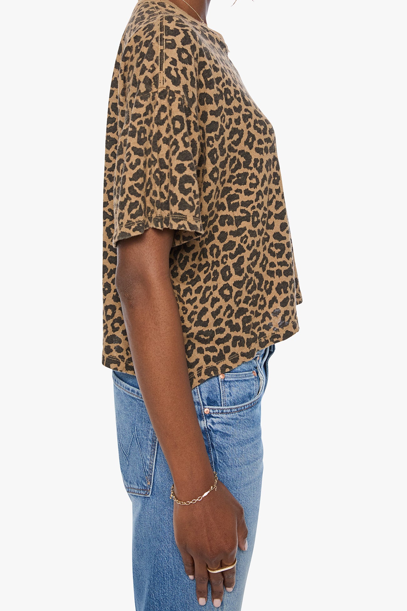 Short Sleeve Boxy Ringer Tee