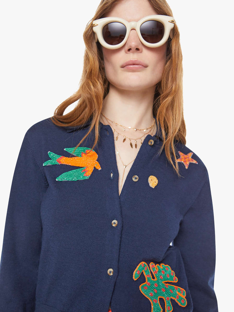 The Racquet Cardigan Real Charmer