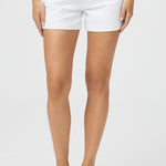 Dylan Short Rolled Cuff Lived In Crisp White