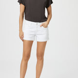 Dylan Short Rolled Cuff Lived In Crisp White