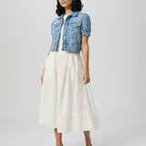 Kendra Short Sleeve Jacket Glide Light Denim