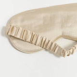 "Martini" Silk Sleep Eye Mask Champagne