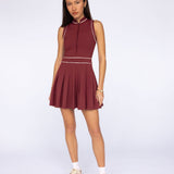 Tate Dress Cherry Lacquer