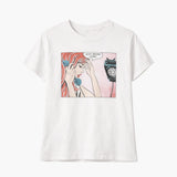 Classic Tee Just Send Wine Vintage White