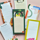 Grocery Bag Magnetic Market List Notepad