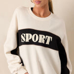 Sport Sweatshirt Sandstone