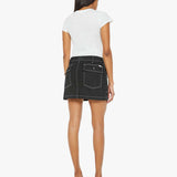 The Private Mini Skirt White Lines
