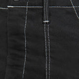 The Private Mini Skirt White Lines