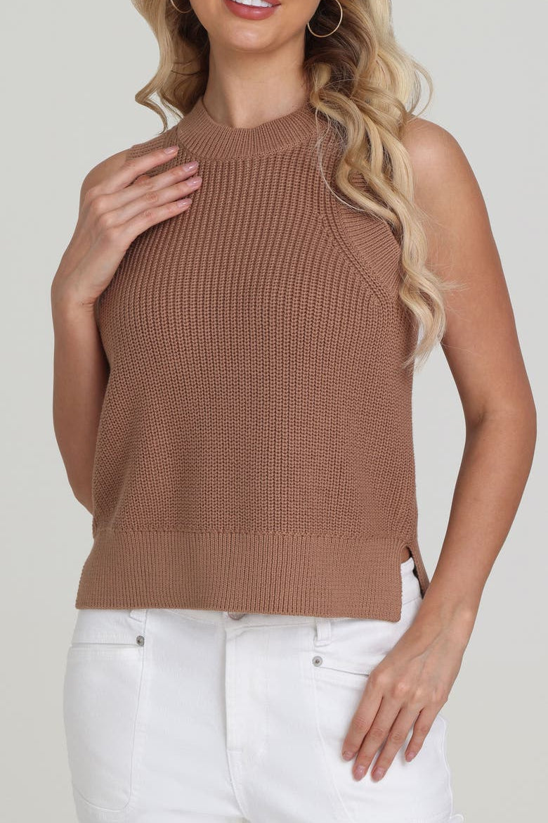 Demi Knit Tank Cinnamon