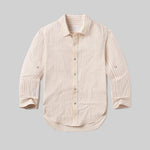 Kayla Button Up Shirt Sherbet Stripe