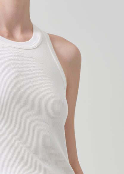 Isabel Tank Pashmina Soft White