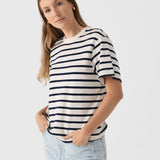 Goldie Tee Azure Stripe