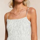 Balos Striped Maxi Dress Natural