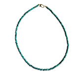 Dainty Candy Gemstone Necklace: Lavender