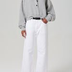Mirelle Funnel Neck in Heather Grey