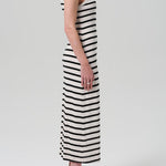 Long Faye Tank Dress Midnight Stripe