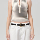 Caralyn Tank Quartz Stripe