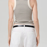 Caralyn Tank Quartz Stripe