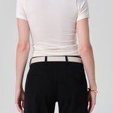 Maude U Neck Tee Pashmina