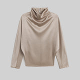 Ilaria Draped Top Champagne