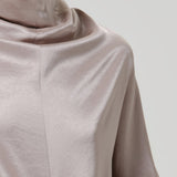 Ilaria Draped Top Champagne