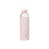 Glass Water Bottle: Cream