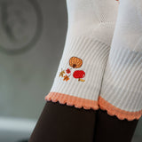 TCC Fall Apple, Pumpkin, Leaves | Pilates & Barre Grippy Socks